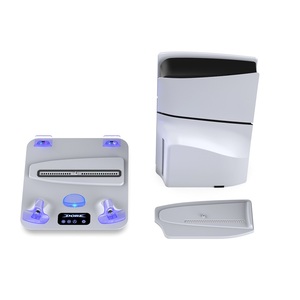 <span class=keywords><strong>Base</strong></span> <span class=keywords><strong>de</strong></span> Refrigeración Multifuncional Vertical con Cargador para Controles, Soporte para Auriculares y Ganchos <span class=keywords><strong>de</strong></span> Almacenamiento para Consola <span class=keywords><strong>PS5</strong></span> Pro/<span class=keywords><strong>PS5</strong></span> Slim/<span class=keywords><strong>PS5</strong></span> - Product Image 6