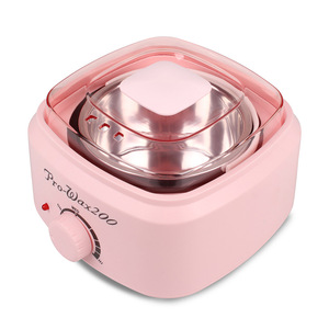 Chauffe-cire en acier inoxydable ABS 1,3 kg blanc pour épilation, machine à cire pour le visage et le corps - Product Image 2