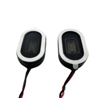 Altavoz cerrado con cavidad ovalada de 24*15 mm, 8 ohmios, 1 W, 2415, altavoz en miniatura 1524