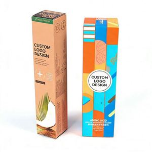 <b>Customize</b> Printing logo Box Carton Packaging Paper Folding Cosmetic <b>Lipstick</b> Cosmetic Box Packaging - Product Image 2