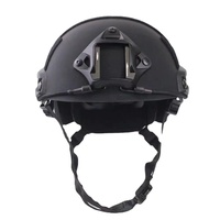 Casque tactique FAST avec épaississement de 6mm et suspension à bouton réglable pour le jeu sur le terrain