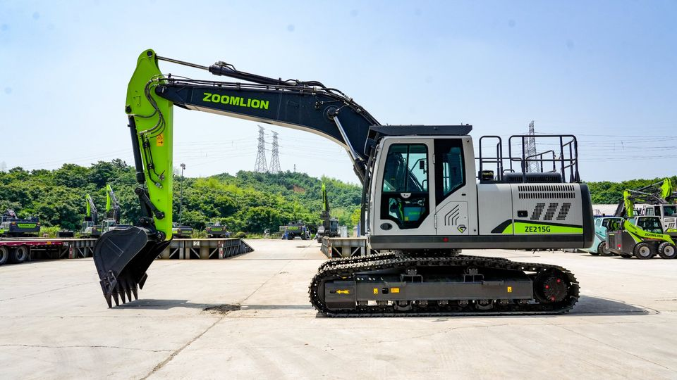 Escavadeira de Esteira ZOOMLION 22 Toneladas ZE215G Nova| Alibaba.com