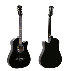<span class=keywords><strong>Guitarra</strong></span> Acústica de 38 Pulgadas Más Vendida en la Tienda en Línea, Logotipo Personalizado al por Mayor a Precio Económico, 6 Cuerdas de Acero <span class=keywords><strong>para</strong></span> <span class=keywords><strong>Principiantes</strong></span> - Product Image 3