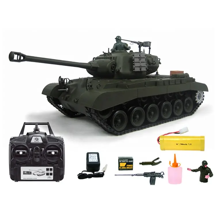 3838-1pro Metall raucht ank 2.4G 1/16 Rc Kampf gegen DEUTSCHLAND HEAVY-DUTY FUMY TIGER I Modell tank