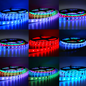 COB LED Strip màu sắc đầy màu sắc DMX kỹ thuật số WS2812 ws2811 2812b Pixel 5V rgbic Set SMD địa chỉ LED Strip 24V ws2811 - Product Image 6