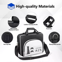 Sac de transport portable de haute qualité, écologique, imperméable, avec fermeture éclair, pour console PS5/PS5 SLIM/PS5 PRO