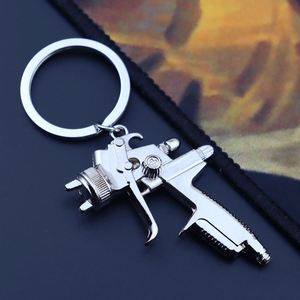 Metal New Water Gun Keychain Car Wash Tools High-pressure Water Gun Model <b>Key</b> Chain Party Gift Pendant <b>Key</b> <b>Ring</b> - Product Image 4