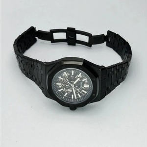Montre de luxe avec mouvement NH70, boîtier en acier inoxydable de 41 mm, cadran ajouré résistant à l'eau - Product Image 6