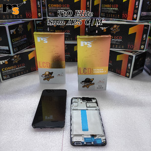 MS Elite ชุด tto ซีรีส์สำหรับ Samsung Galaxy, จอ LCD A25ชุดประกอบแบบเต็มรูปแบบพร้อมกรอบ - Product Image 4
