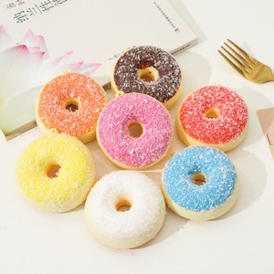 ลูกบอลบีบคลายเครียดรูปโดนัท ทำจากโฟม PU ขนาด 7 ซม. แบบคืนตัวช้า - Product Image 2