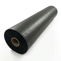 Toile de paillage agricole en polypropylène tissé pour le contrôle des adventices, barrière anti-herbe, couverture paysagère pour film de paillage