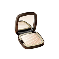 Poudre compacte pressée, waterproof, correctrice, écran solaire, fini mat minéral, avec éponge pour tous types de peau