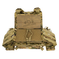 Gilet tactique Gilet Airsoft à dégagement rapide Gilet pondéré respirant réglable pour la formation