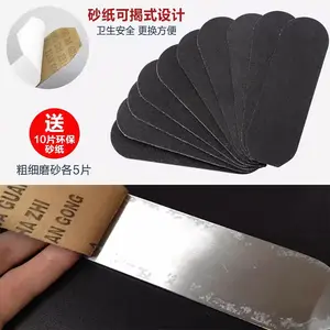 High Quality Custom Disposable Stainless Steel Foot File Sandpaper 180/180