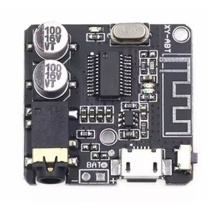 โมดูลรับสัญญาณเสียง XY-ABT 5.0 บอร์ดถอดรหัส MP3 5V USB UART สำหรับเครื่องเสียงติดรถยนต์ ลำโพง และเครื่องขยายเสียง - Product Image 1