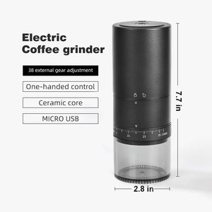 Nuevo Molinillo de Café Eléctrico Inalámbrico Recargable por USB con 38 Niveles de Ajuste, Portátil, para Espresso - Product Image 2