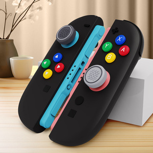 Set di Adesivi per Pulsanti e Copri Joystick Morbidi Creativi per Switch 2 <span class=keywords><strong>Joy</strong></span>-<span class=keywords><strong>con</strong></span> - Product Image 2