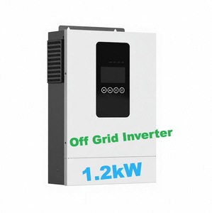 อินเวอร์เตอร์ออฟกริด 1.2kW พร้อมเครื่องชาร์จพลังงานแสงอาทิตย์ 60A จอแสดงผล LCD คลื่นไซน์บริสุทธิ์ สำหรับแบตเตอรี่ตะกั่ว-กรด - Product Image 1
