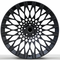 HZH Jantes en alliage forgées monobloc personnalisées 5x114.3 5x130 6x139.7 18-26 pouces de haute qualité pour LandRover Rolls-Royce Voiture de luxe