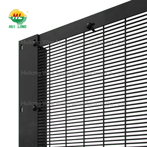 Valla de malla de alambre duradera, valla de malla de alambre soldada eléctrica galvanizada 358