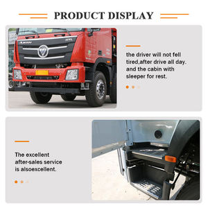 Harga pabrik Foton 8x4 30 Meter kubik seri Diesel truk sampah tugas berat 351-450HP untuk transportasi batu dan pasir besar - Product Image 6