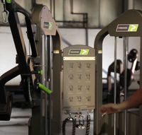 Machine de musculation professionnelle SK à poulies croisées, double réglage, entraîneur fonctionnel multi-stations, équipement de gym