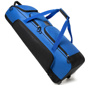 Bolsa de Transporte con Ruedas para Equipo de Béisbol, Resistente al Agua, con Logotipo Personalizado, Gancho para Valla, Capacidad de 50-70L, Deportes al Aire Libre, Oxford 600D - Product Image 3