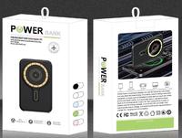 Banque d'alimentation jetable magnétique double USB 5000mAh 15W PD à charge rapide, sûre pour Oraimo Ugreen
