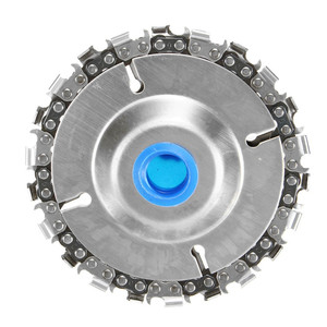 Disque de coupe à chaîne 4 pouces 22 dents 5 pouces 14 dents pour meuleuse d'angle, jeu de lames en acier pour le travail du bois - Product Image 3