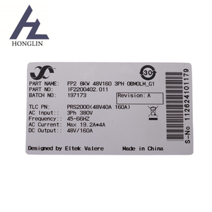 <span class=keywords><strong>Eltek</strong></span>-bastidores FP2 8KW 48V160 3PH (IF2200402.011) - Product Image 6