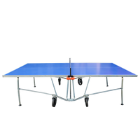 Table de Tennis de Table portable pliante en aluminium, imperméable, pour l'extérieur, bon marché