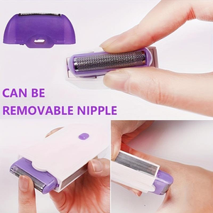 Depiladora para Mujer, Dispositivo de Depilación sin Dolor, Carga USB, Depiladora Corporal, Facial, de Piernas y Bikini, Máquina de Depilación, Recortadora de Vello - Product Image 3