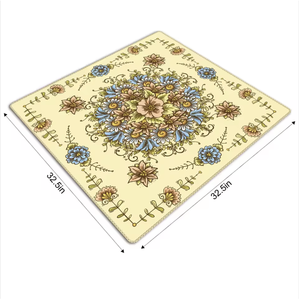 Tapis de Mahjong Américain Imperméable en Feutre avec Dos Antidérapant en Caoutchouc - Réduction du Bruit et Lavable pour Jeux à Domicile et Fêtes de Famille - Product Image 3