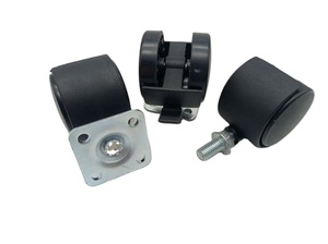 Ruedas giratorias para camas de Hospital, producto en oferta, ruedas dobles de bajo perfil - Product Image 3