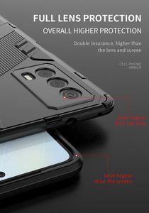 เคสโทรศัพท์ KAOU ผลิตโดยผู้ผลิตโดยตรง ขายส่ง เคสแบบไฮบริด TPU+PC - เคสโทรศัพท์กันกระแทกแข็งแรงทันสมัยสำหรับ VIVO Iqoo Z5 5G ขายส่ง - Product Image 4