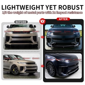 อะไหล่ตกแต่งรถยนต์ กระจังหน้าคาร์บอนไฟเบอร์แห้งแบบ MSY สำหรับ Land Rover Range Rover Sport SV รุ่นขายดีที่สุด - Product Image 3