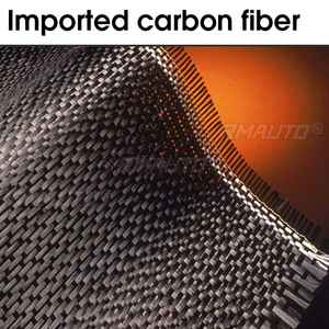 Para Subaru Forester 2016 2017 2018, Cubierta de Volante de Fibra de Carbono Real, Moldura Interior, Adhesivo Decorativo, Accesorios para Automóvil - Product Image 4