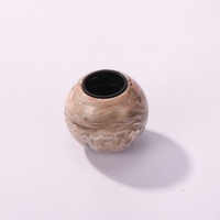 Nouveau Design de Luxe Bouchon de Parfum en Bois Carré en Bois Bouchon de Bouteille de Parfum Rouge 15mm