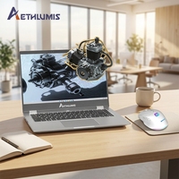 Laptop AETHLUMIS con Seguimiento Ocular 2D/3D, Pantalla 4K de 15.6 Pulgadas, 3D sin Gafas, IA para Ingeniería Inversa y Ensamblaje CAD Industrial