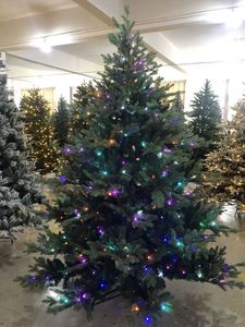 Fournisseur de premier choix, apparence réaliste, sapin de Noël en PE complet à charnières, provenant du fabricant - Product Image 3