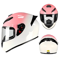 Casque de moto intégral unisexe certifié DOT et ECE, professionnel, tendance pour la conduite de moto pour hommes et femmes