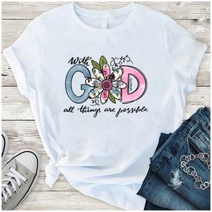 Motifs de transfert de chaleur <span class=keywords><strong>Christ</strong></span> pour T-Shirts, vinyle de transfert de chaleur imprimable, transfert de chaleur en Stock en gros - Product Image 2