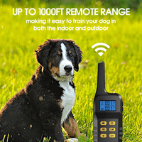 Großhandel Hochwertige Vibration Wasserdichtes wiederauf lad bares Shock Dog Trainings halsband mit Fernbedienung