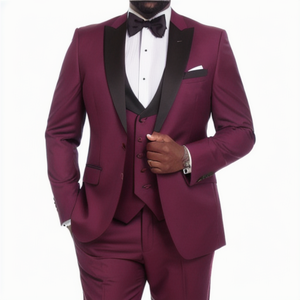 S0241G hommes marché mariée costume de mariage <span class=keywords><strong>ensemble</strong></span> hommes soirée herbe Graphite vert fruits seigneur Banquet Banquet deux pièces costume - Product Image 2