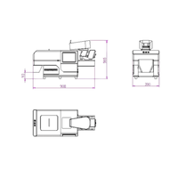 Contador Digital de Alta Precisión VisCount VST-1 CE, Sin Configuración, Automático, para Bolsas/Sobres, Conector de Puntas de Sonda Electrónicas