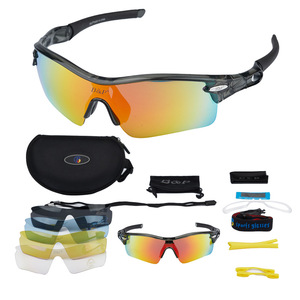 Polarized Cycling Sunglasses TR90 Frame Windproof UV Protection Outdoor Sports <b>Eyewear</b> - Product Image 2