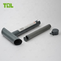 Boîte à appâts en plastique réutilisable et humaine pour le contrôle des rongeurs, station d'appâtage en forme de T pour attraper les rats vivants