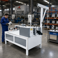 Machine à rouler automatique multifonctionnelle pour fil plat en acier, aplatisseur de fil, machine à fabriquer des bandes de clous, haute productivité