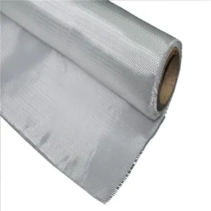 Độ bền kéo cao S sợi thủy tinh sợi thủy tinh vải vải 2000m Trắng/Bạc rockwool sợi thủy tinh clothfiberglass vải cho ván lướt sóng