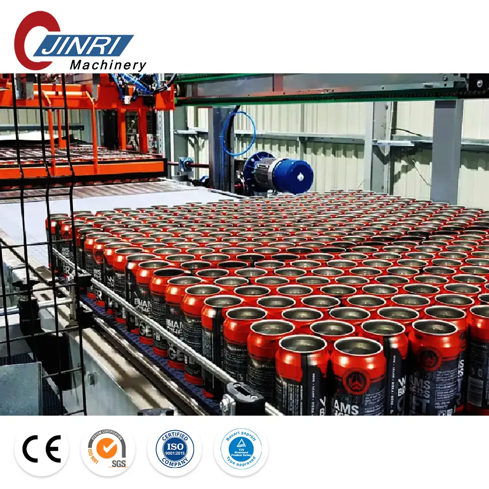 Fully Automatic 2000cph Aluminum Can Soft Drinks Soda Water Carbonated Beverage Filling Machine for Production Line